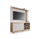 Ver imagem 2 de Rack com Painel Extensível para TV até 70 Polegadas 2 Portas 3 Nichos 1 Prateleira Colibri
