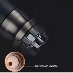 Garrafa Térmica Inox 500ml Isotérmica Camping Academia - 2