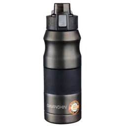 Garrafa Térmica Inox 500ml Isotérmica Camping Academia - 1