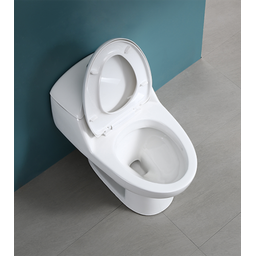 Vaso Sanitário Monobloco Completo - Caixa Acolpada com Assento Cor Branco - 4
