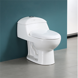 Vaso Sanitário Monobloco Completo - Caixa Acolpada com Assento Cor Branco - 2