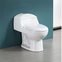 Ver imagem 2 de Vaso Sanitário Monobloco Completo - Caixa Acolpada com Assento Cor Branco