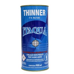 Kit 6 Thinner Automotivo It 16 Diluição Limpeza 900ml Itaqua - 2