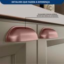 Ver mais imagens de Cozinha Completa Americana Texas 12 Portas 2 Gavetas com Vidro com Rodapé Griss - Pnr Móveis