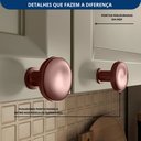 Ver imagem 7 de Cozinha Completa Americana Texas 12 Portas 2 Gavetas com Vidro com Rodapé Griss - Pnr Móveis