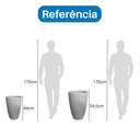 Ver imagem 4 de Vaso Liso Cônico Polietileno Japi