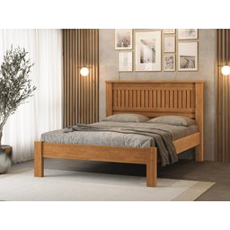 Cama de Casal Mônaco Estrado Resistente Camas Fenix - 2