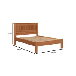 Cama de Casal Mônaco Estrado Resistente Camas Fenix - 3
