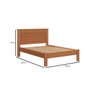 Cama de Casal Mônaco Estrado Resistente Camas Fenix - 3
