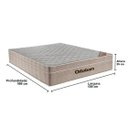 Ver imagem 4 de Cama Box com Baú Casal Preto + Colchão de Molas Ensacadas - Ortobom - Airtech Springpocket - 138x188