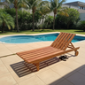 Espreguiçadeira Madeira Maciça Maldivas  - 1