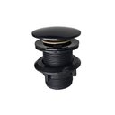 Ver imagem 1 de Válvula Click 1.1/4 ABS Preta Tanque ou Lavatório Cuba TG:Preta