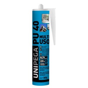 Cola Pu 40 Adesiva Seladora Poliuretano Silicone Vidro Metal Ceramica Madeira Vedaçao Multiuso Repar