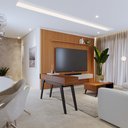 Ver mais imagens de Aparador 1 Gaveta Riviera Móveis Águas Brasileiras Marrom/Noce Milano