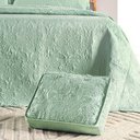 Ver imagem 6 de Kit Cobre Leito Colcha Adventure Casal Dupla Face - Verde