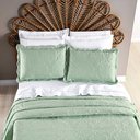 Ver imagem 4 de Kit Cobre Leito Colcha Adventure Casal Dupla Face - Verde