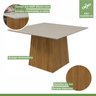 Conjunto Sala Jantar Mesa Quadrada com 8 Cadeiras Lotus Móveis Lopas - 10