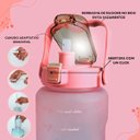 Ver imagem 3 de Garrafa Squeeze de Água para Academia 2 Litros de Plástico