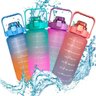 Garrafa Squeeze de Água para Academia 2 Litros de Plástico - 1