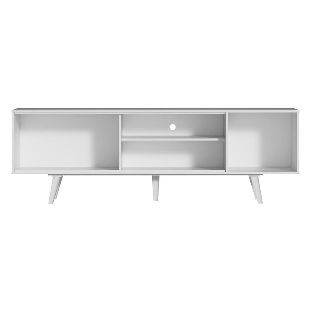Rack Madesa Dubai para TV até 65 Polegadas com Pés Branco Cor:Branco - 8