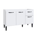 Ver imagem 1 de Balcão de Cozinha 120cm 3 Portas 1 Gaveta sem Tampo Light Branco