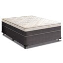 Ver imagem 1 de Cama Box Casal + Colchão Molas Ensacadas Luare Europillow 138x188x70cm