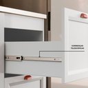 Ver imagem 5 de Cozinha Modulada 2 Peças Aéreo e Balcão de 120cm com Tampo Olivia Poliman