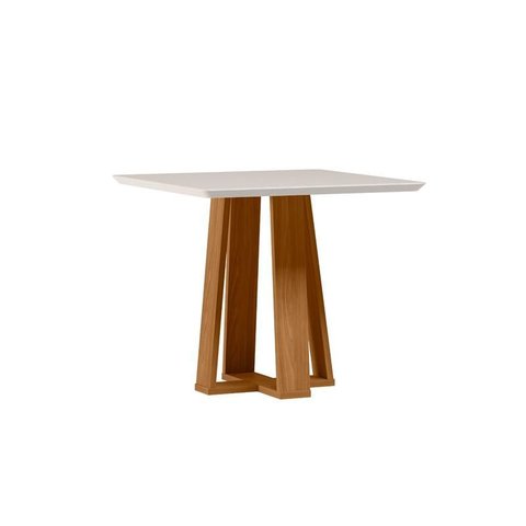 Mesa Jantar Rubi 90x90 Ype Damasco/off White - Nc