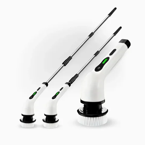Esfregão Elétrico Versátil de Limpeza 360° Giratório
