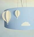 Ver imagem 4 de Luminária de Teto Pendente Infantil Balão 3d 40x15cm