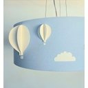 Ver imagem 4 de Luminária de Teto Pendente Infantil Balão 3d 40x15cm
