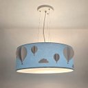 Ver imagem 1 de Luminária de Teto Pendente Infantil Balão 3d 40x15cm