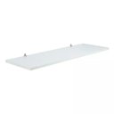 Ver imagem 1 de Prateleira Branca Mdf 40 X 15cm Suporte Invisível