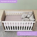 Ver imagem 7 de Quarto de Bebê Completo Labirinto 2 Portas 2 Gavetas Rústico/branco - Henn