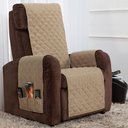 Ver imagem 2 de Capa Protetora de Poltrona 1 Lugar Classic Face Única:cáqui