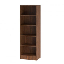 Estante para Livros 5 Prateleiras Charge Espresso Móveis - 5