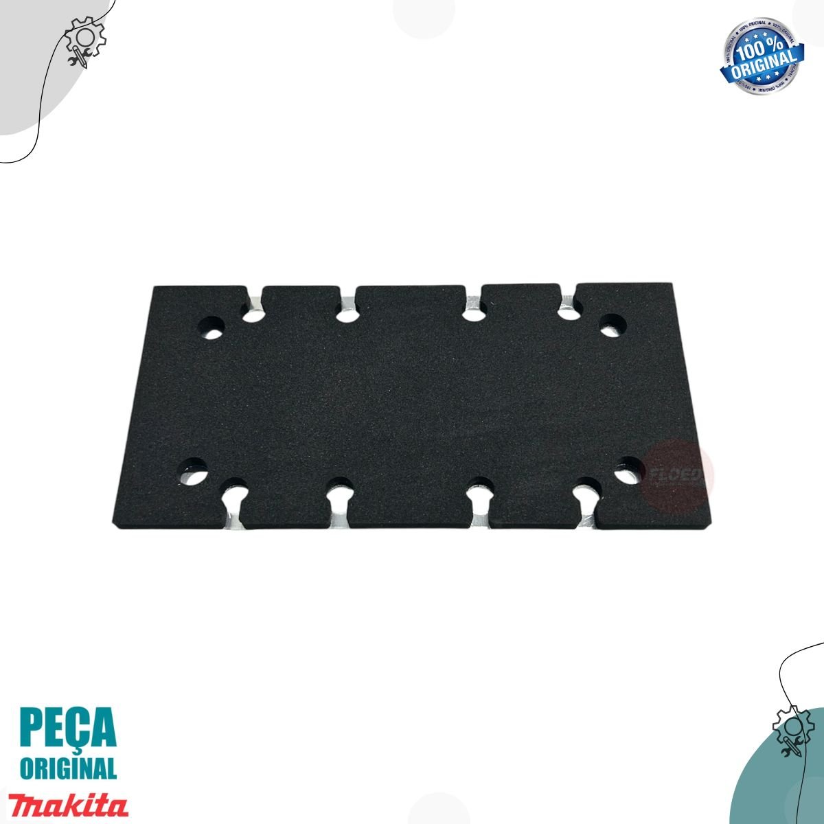 Base Almofada Lixadeira Orbital Makita Bo3700/bo3710/bo3711 - 4