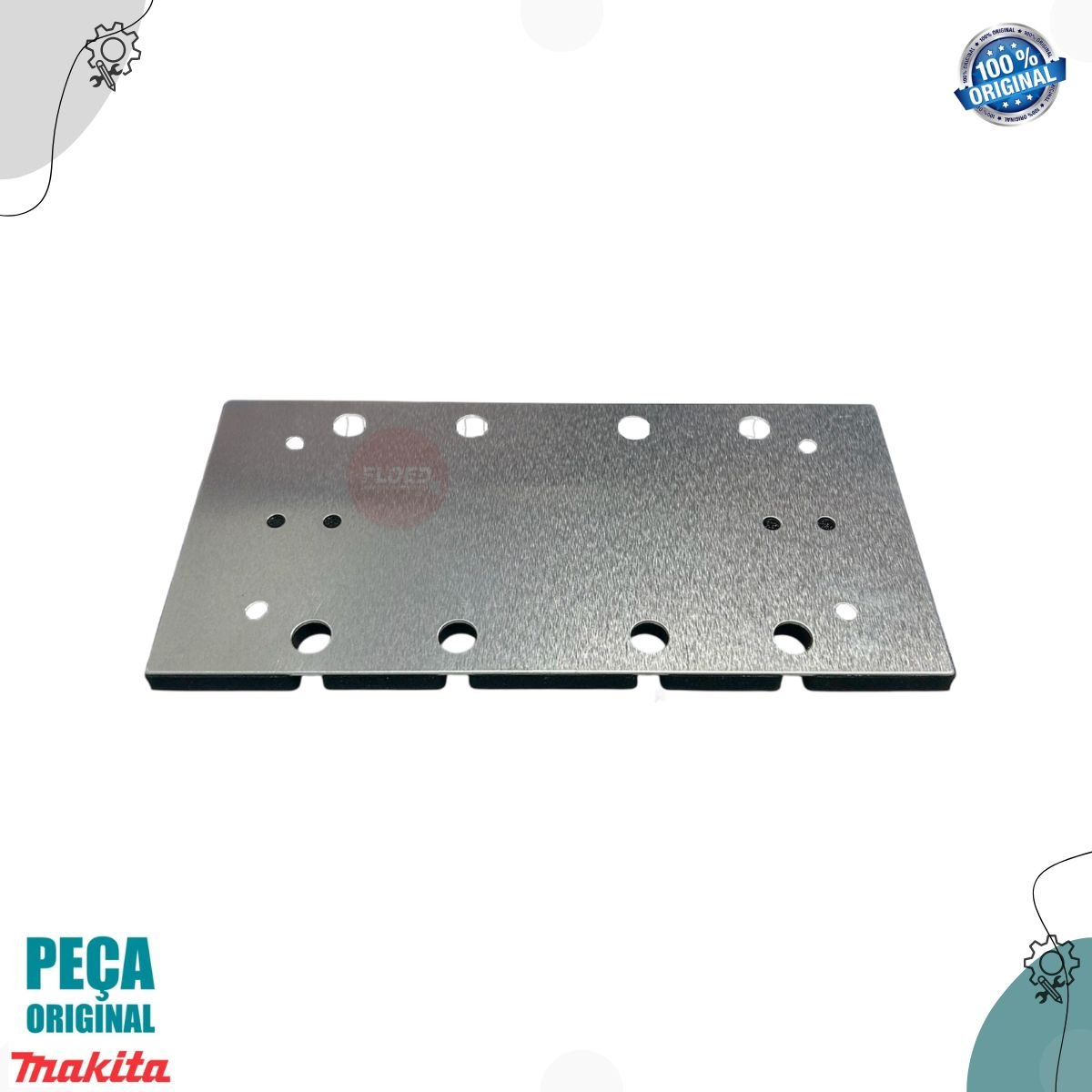 Base Almofada Lixadeira Orbital Makita Bo3700/bo3710/bo3711 - 3