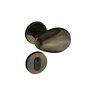 Fechadura 404 com Roseta Bronze Oxidado Externa - 1