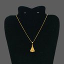 Ver imagem 4 de Colar Corrente Nossa Senhora Aparecida Aço Inox Dourado Armazém Católico
