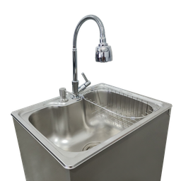 Pia Portátil Gourmet Cinza Pressurizada Bateria - Ultra Móveis - 3