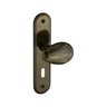 Fechadura 404 Com Espelho Bronze Oxidado Interna - 1