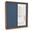 Ver imagem 3 de Guarda Roupa Casal com 2 Portas de Correr 2 Gavetas e Espelho 240849 Linha Porto Politorno Móveis