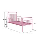 Ver imagem 5 de Cama Solteiro de Ferro Nina:rosa Bebê
