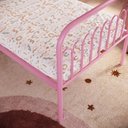Ver imagem 3 de Cama Solteiro de Ferro Nina:rosa Bebê