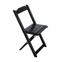 Ver imagem 3 de Kit 6 Conjuntos de Mesa Dobráveis de Madeira 70x110cm com 6 Cadeiras Preta