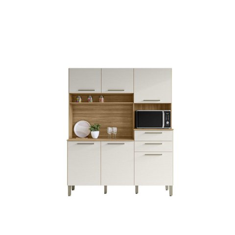 Cozinha Compacta 6 Portas 2 Gavetas Montesa Kits Parana