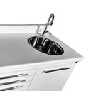 Ver imagem 6 de 30x15 - Cuba Redonda de Inox para Consultórios Odontológicos