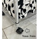 Ver imagem 4 de Estante de Aço Cromada Vghome 4 Prateleiras 1,85m com Cabideiro