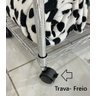 Estante de Aço Cromada Vghome 4 Prateleiras 1,85m com Cabideiro - 4